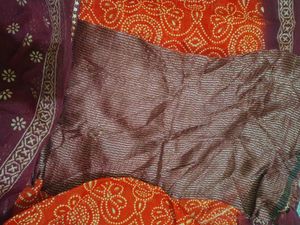 Beautiful Red &amp; Maroon Saree