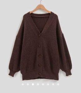Urbanic Cozy Brown Cardigan