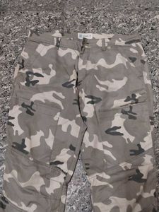 Camouflage branded DNMX Cargo Pants