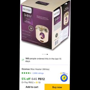 Ozomax Electric Wax Heater