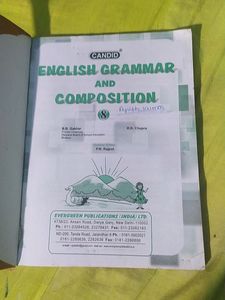 Candid English Grammar And Composition