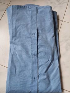 Brand New MANQ Blue Formal Shirt (free delivery)