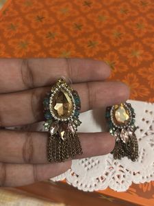 Statement Gemstone Earrings