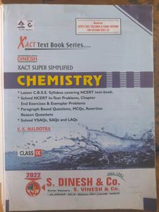 Dinesh Chemistry Textbook - Class IX
