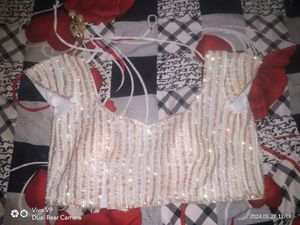 Sparkling Sequin Blouse