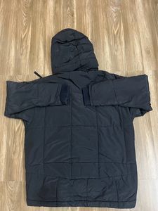 Oversized Unisex Black Puffered jacket
