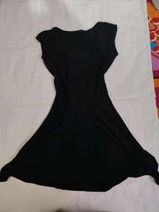 Chic Black A-Line Mini Dress
