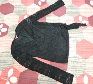 Black Lace Top
