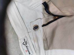 white Colored Jeans