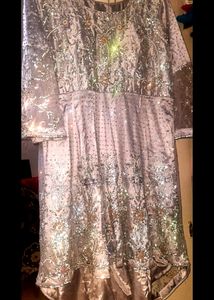 Lavender Sharara Wedding Ethnic Functions Lehenga