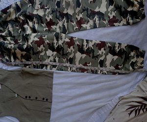 Camo Print Joggers With Vest 🦺