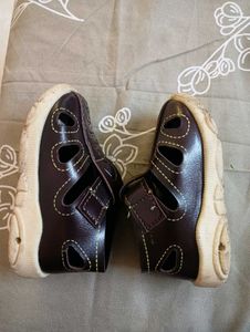 Cute Brown Baby Sandals