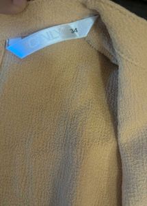 ONLY Yellow Button-Down Cardigan (M)