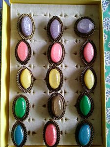 Set of 15 Vintage Rings