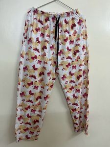 Cute Butterfly Print Pajama Pants