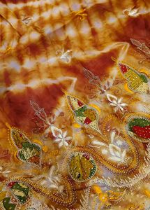 beautiful 😍 uquin hand work saree 🔥