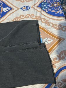 Womens Washed Denim Jeans