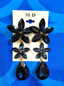 Floral Drop Earrings