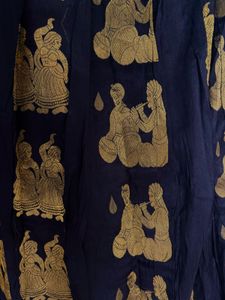 Silk Ethnic Skirt