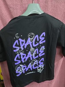 Unique "SPACE" Graphic T-Shirt