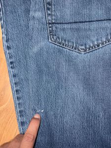 Vintage Levis Strauss Wide Leg Denim Jeans