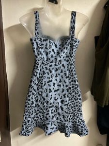 Leopard Print Mini Dress