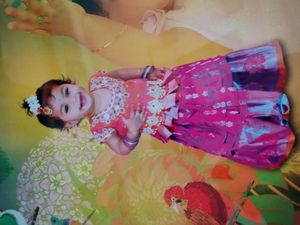 Pure Silver Pattu Lehenga Set