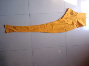 Green Kurta Set with Yellow Dupatta