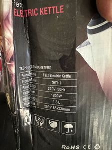 Skypolo Kettle Unused 1.8 Litre