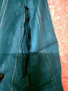 (new)pure cotton one's side pocket Elegant Teal Em