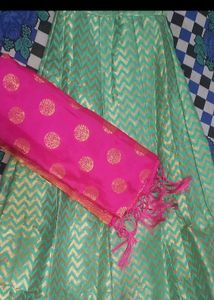 Mint & Pink Lehenga