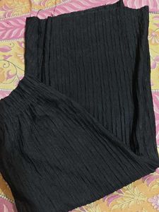 Flowy Black Palazzo Pants