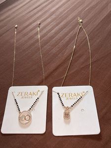 zeraki mangalsutra set of 2