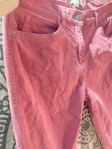 Pink Denim Slim Fit