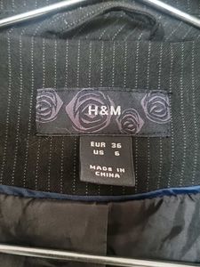 H&amp;M Pinstripe Blazer - Classic Style