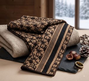 Luxury Patterned Scarf