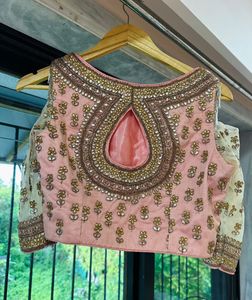 Elegant Pastel Pink Lehenga