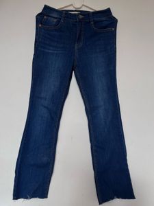 💙 Dark Wash Skinny Flare Jeans