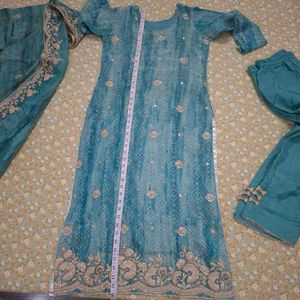 Premium Silk Embroidered kurta Set