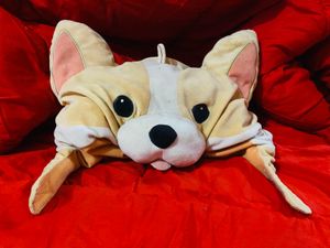 Cute Dog Hooded Plush Costume