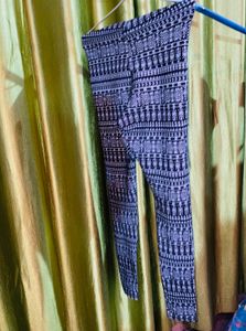 Patterned Ethnic Leggings