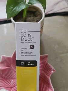 Deconstruct Gel Sunscreen SPF 50 PA ++++