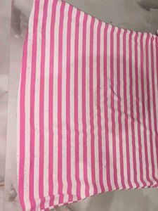 Pink &amp; White Striped T-Shirt
