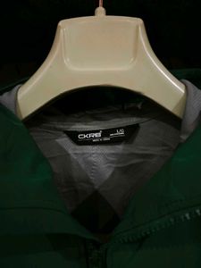 Men's Green Hooded Jacket