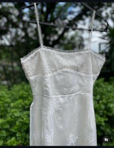 Y2K white dress