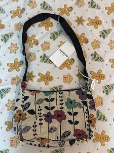 Vintage Floral Hobo Bag