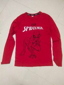 Max Marvel Boys Spiderman T Shirt