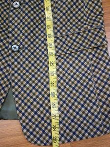 Men's Checked Stylish Blazer (36")