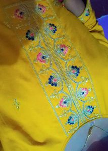 yellow cotton blend