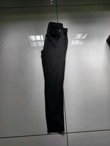 unisex black gym pants
